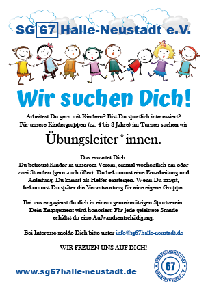 Übungsleiter bei der SG 67